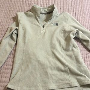 Cute zip up fleece mint colored